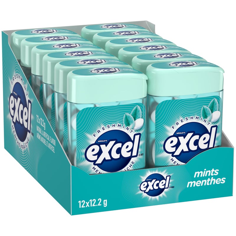 Excel Mints Fresh Mint, 12gm, 12 Count - Image 2
